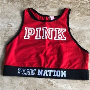 VS Pink Crop Top